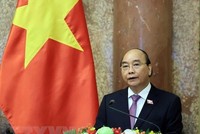 Chủ tịch nước Nguyễn Xuân Phúc. (Ảnh: Thống Nhất/TTXVN).