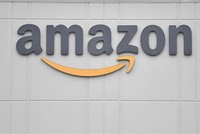 Biểu tượng của Amazon tại New York, Mỹ. (Ảnh: AFP/TTXVN).