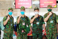 Tàu bay A321neo ACF hiện đại chuyên chở các chiến sĩ vào Nam hỗ trợ chống dịch