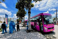 Tây Ninh đã hoàn thành việc đưa người dân ở TP.HCM về quê.