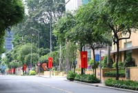 Đường Hai Bà Trưng, Quận 1, TP.HCM. (Ảnh: Thanh Vũ/TTXVN).