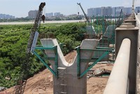 Cầu Vĩnh Tuy giai đoạn 2 sử dụng ngân sách thành phố Hà Nội.