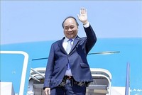 Chủ tịch nước Nguyễn Xuân Phúc đến thăm Cuba (Ảnh: TTXVN).