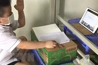 Học sinh Đà Nẵng sẽ học chương trình mới bằng hình thức trực tuyến. (Ảnh: TTXVN phát).