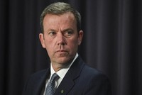 Bộ trưởng Thương mại Australia Dan Tehan. (Ảnh: AAP).