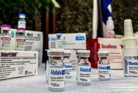 Vaccine Abdala ngừa COVID-19 của Cuba. (Ảnh: AFP/TTXVN).