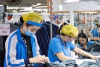 Nhiều doanh nghiệp may mặc đã được tiếp cận gói vay trả lương ngừng việc.