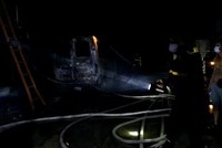 Nhiều tài sản bên trong bị thiêu rụi. (Nguồn: PC07).