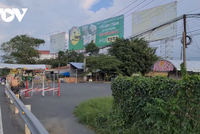 Chốt số 1 Mỹ Thuận đã được gỡ bỏ.