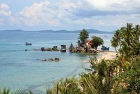 Bãi tắm trên đảo Phú Quốc. (Ảnh: Ngọc Hà/TTXVN).