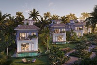 Tập đoàn CEO đang tập trung phát triển Wyndham Garden Sonasea Vân Đồn - phân khu biệt thự biển thuộc dự án Sonasea Vân Đồn Harbor City (Ảnh phối cảnh).