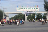 Khu công nghiệp Hòa Phú của tỉnh Đắk Lắk.