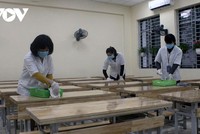 Các huyện ngoại thành Hà Nội đang khẩn trương chuẩn bị các điều kiện để học sinh trở lại trường an toàn.