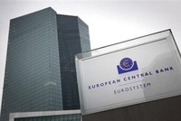 Trụ sở Ngân hàng trung ương châu Âu (ECB) ở Frankfurt (Đức). (Ảnh: AFP/TTXVN).