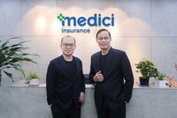 Ông Ngô Đức Anh, Nhà sáng lập, Chủ tịch Hội đồng quản trị Medici (bên trái) và ông Vũ Bá Tuyên, Chủ tịch Hội đồng quản trị, Tổng giám đốc FAD (bên phải).