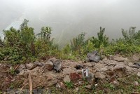 Hiện trường vụ tai nạn. (Ảnh: TTXVN phát).