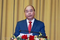 Chủ tịch nước Nguyễn Xuân Phúc. (Ảnh: Thống Nhất/TTXVN).