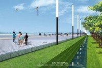 Tuyến đường du lịch ven Bãi Trường sẽ là con đường dạo bộ ven biển dài nhất cả nước.
