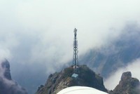 Hình ảnh trạm BTS của Viettel Construction.