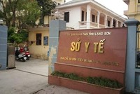 Trụ sở Sở Y tế tỉnh Lạng Sơn.