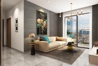 Thiết kế căn hộ nổi bật với nhiều mặt thoáng và ban công rộng.