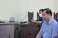 Ông Nguyễn Chí Phương tại phiên tòa - Ảnh tư liệu Tuổi Trẻ Online.