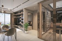 Không gian sống tràn ngập ánh sáng tự nhiên tại The Gemini.