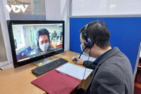 Người lao động và doanh nghiệp kết nối, phỏng vấn online.