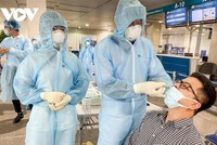 Cảng hàng không quốc tế Nội Bài đã thống nhất với Bệnh viện đa khoa Medlatec tạm dừng dịch vụ test nhanh Sars-CoV-2 tại Cảng từ ngày 16/12.