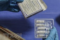 Vaccine ngừa COVID-19 Sputnik V của Nga. (Ảnh: AFP/TTXVN).