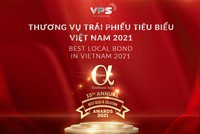 VPS nhận giải thưởng “Thương vụ Trái phiếu tiêu biểu Việt Nam 2021” từ Tạp chí tài chính Alpha Southeast Asia
