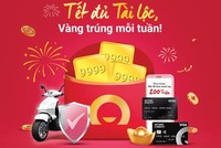 “Tết đủ Tài Lộc, Vàng trúng mỗi tuần” với Home Credit