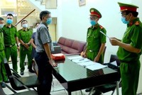 Ông Lê Đức Vinh đã bị Cơ quan công an bắt tạm giam (Ảnh: Công an Khánh Hòa).