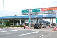 Trạm thu phí BOT Định An, tỉnh Lâm Đồng. (Ảnh: Nguyễn Dũng/TTXVN).