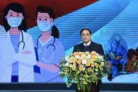 Thủ tướng Chính phủ Phạm Minh Chính phát biểu tại sự kiện.