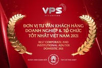 VPS được vinh danh là “Đơn vị tư vấn khách hàng doanh nghiệp & tổ chức tốt nhất Việt Nam” năm 2021
