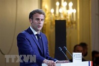 Tổng thống Pháp Emmanuel Macron. (Ảnh: AFP/TTXVN).