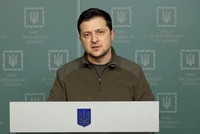 Tổng thống Ukraine Zelensky. Ảnh: EPA.