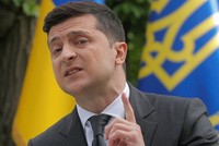 Tổng thống Ukraine Zelensky. Ảnh: Financial Times.