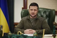 Tổng thống Ukraine Volodymyr Zelensky (Ảnh: AFP).