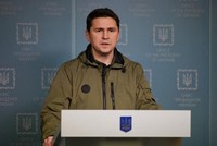 Cố vấn Tổng thống Ukraine, ông Mykhailo Podolyak. Ảnh: KT