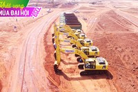 Nhà thầu Vinaconex nỗ lực đảm bảo chất lượng, tiến độ tại dự án đầu tư xây dựng Cảng hàng không quốc tế Long Thành.