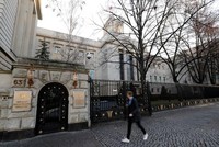 Đại sứ quán Nga tại Berlin, Đức. (Nguồn: Reuters).
