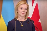 Ngoại trưởng Anh Liz Truss. (Nguồn: Sky News).