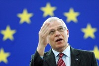 Cao ủy EU về chính sách an ninh và đối ngoại Josep Borrell. Ảnh: Reuters.