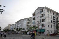 Khu nhà ở dành cho người thu nhập thấp tại phường Nại Hiên Đông, quận Sơn Trà, Đà Nẵng. (Ảnh: Tuấn Anh/TTXVN).