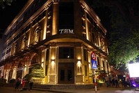 Trụ sở Tân Hoàng Minh tại phố Quang Trung, phường Trần Hưng Đạo, quận Hoàn Kiếm, Hà Nội. (Ảnh: Phạm Kiên/TTXVN)