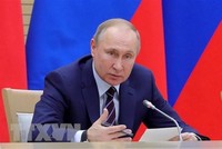 Tổng thống Nga Vladimir Putin. (Ảnh: AFP/TTXVN).