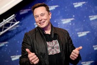Tỷ phú Elon Musk tại một sự kiện ở Berlin, Đức ngày 1/12/2020. (Ảnh: AFP/TTXVN).