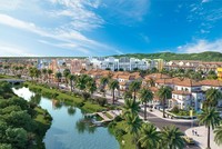 Phân khu The Link mang tới không gian sống nghỉ dưỡng đẳng cấp cho cư dân và khách lưu trú. Ảnh phối cảnh minh họa.